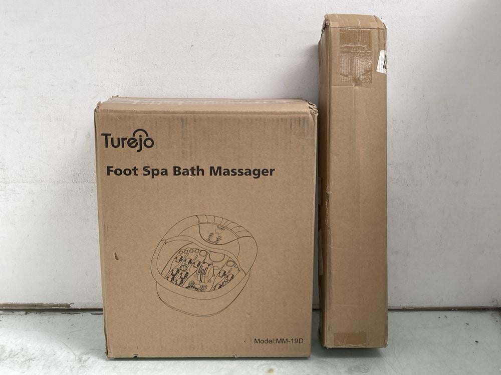 TUREJO FOOT SPA BATH MASSAGER TO INCLUDE ARXUS PIL