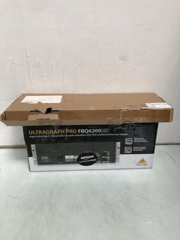 BEHRINGER ULTRAGRAPH PRO EQUALIZER TO INCLUDE K680