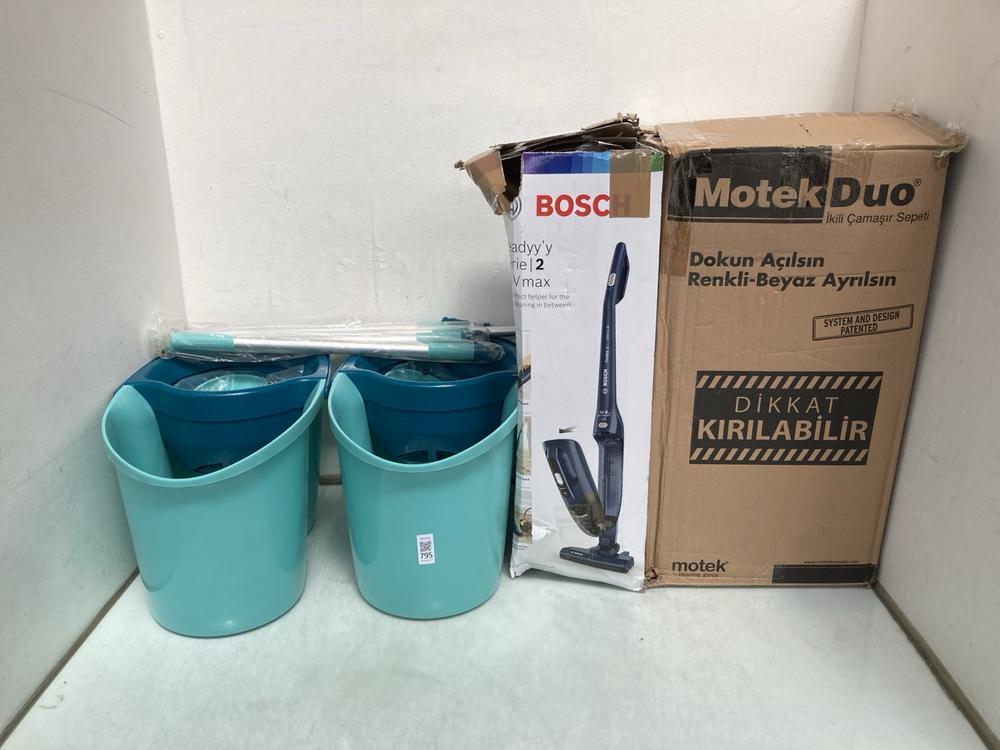 QTY OF ASSORTED HOUSEHOLD ITEMS TO INCLUDE BOSCH R