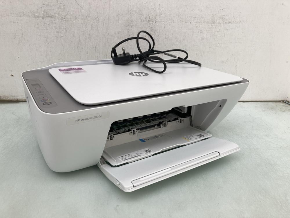 HP DESKJET 2820E WIFI PRINTER IN WHITE: LOCATION -