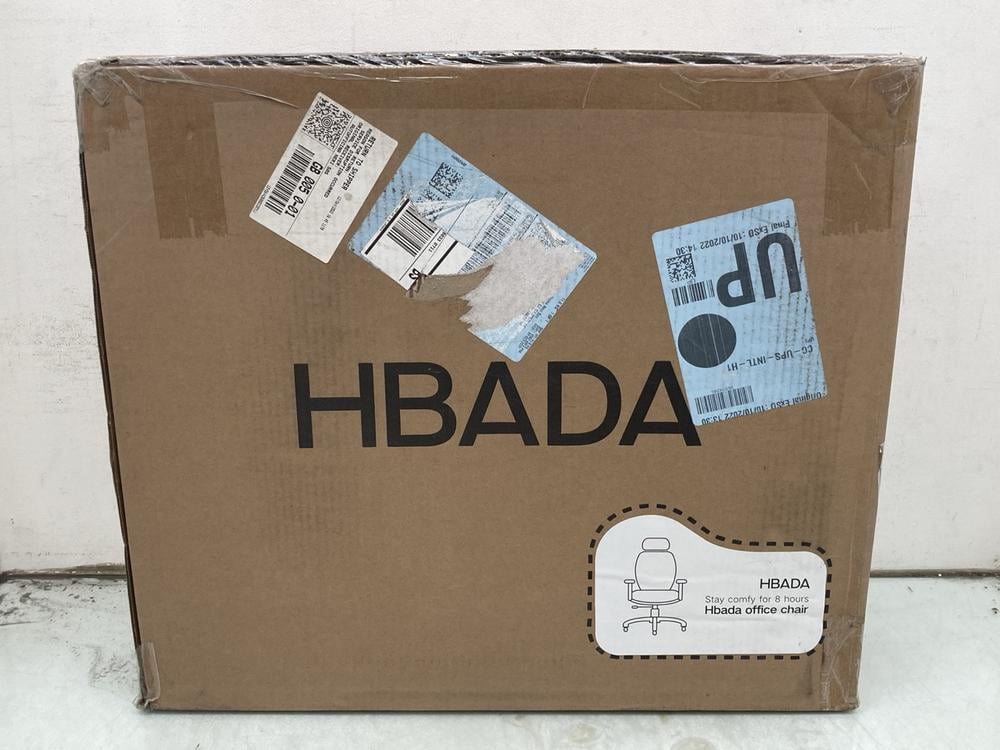 HBADA OFFICE CHAIR IN BLACK: LOCATION - A37