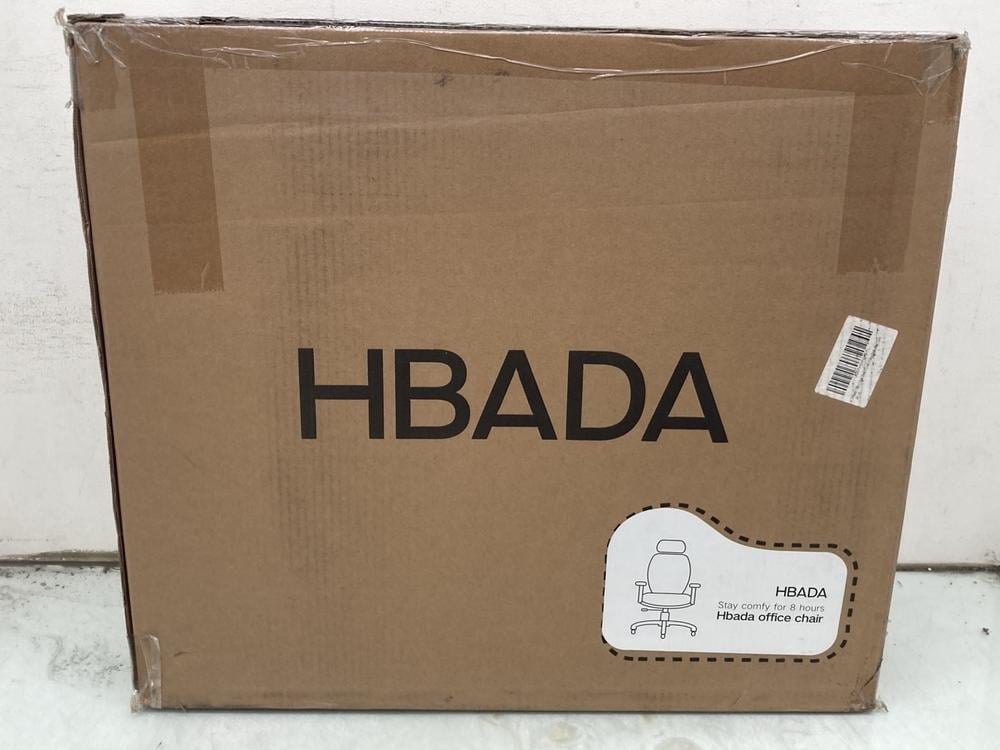 HBADA OFFICE CHAIR IN BLACK: LOCATION - A37