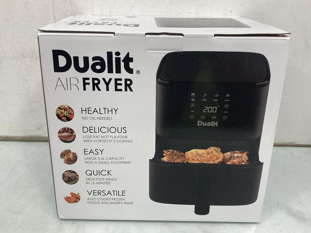 DUALIT 5 LITRE AIR FRYER - MODEL: DAF1: LOCATION -