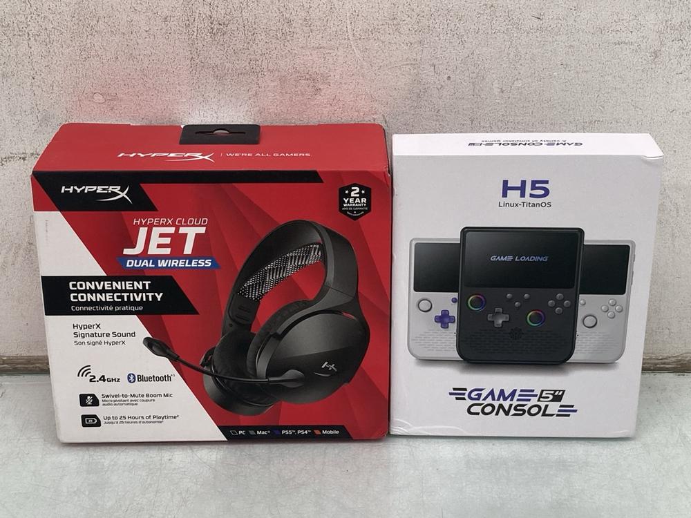 3 X ASSORTED TECH ITEMS TO INCLUDE H5 LINUX TITAN0