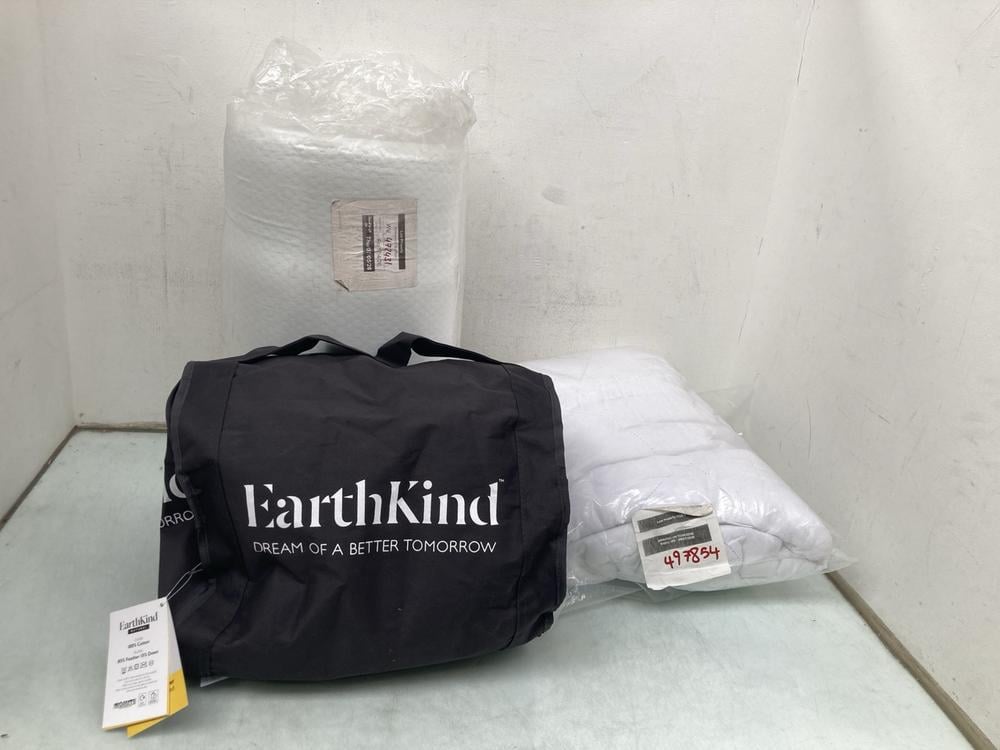 3 X ASSORTED BEDDING ITEMS TO INCLUDE EARTH KING D