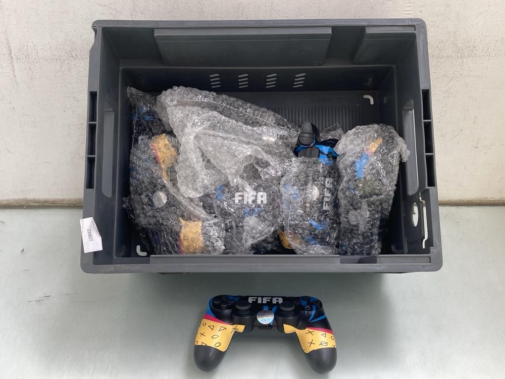 QTY OF PLAYSTATION FIFA DESIGN CONTROLLERS: LOCATI