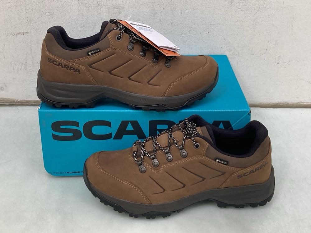 SCARPA CYRUS 2 GTX BOOTS IN BROWN AND BLACK UK SIZ