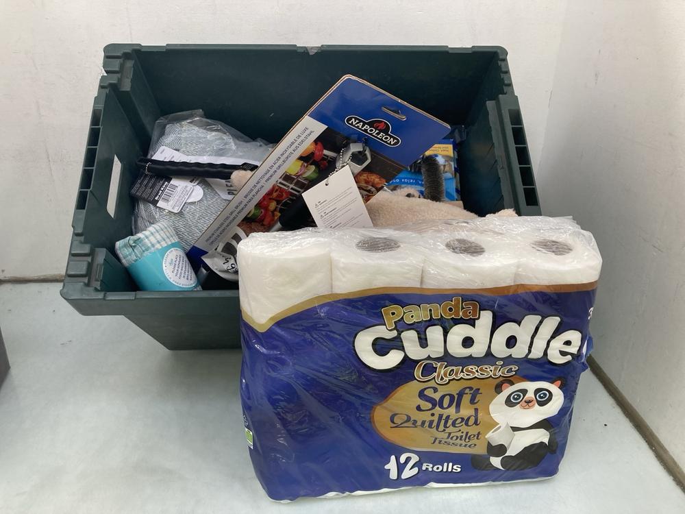 QTY OF ASSORTED HOUSEHOLD ITEMS TO INCLUDE BOROUGH