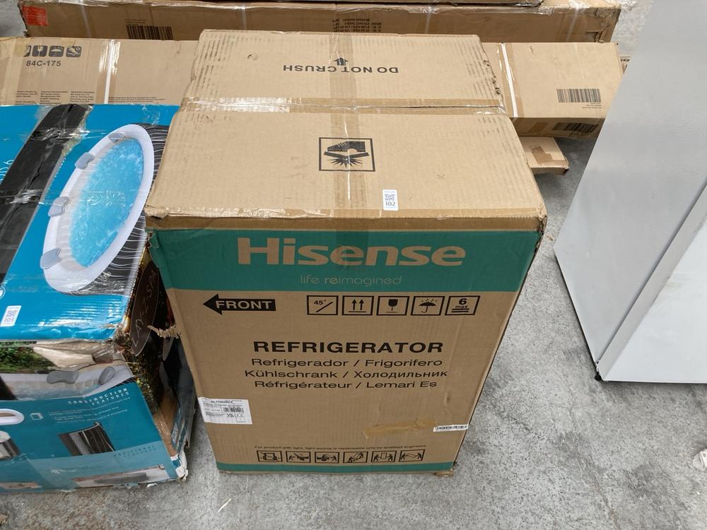 HISENSE UNDERCOUNTER FRIDGE: MODEL RL170D4BCE - OR