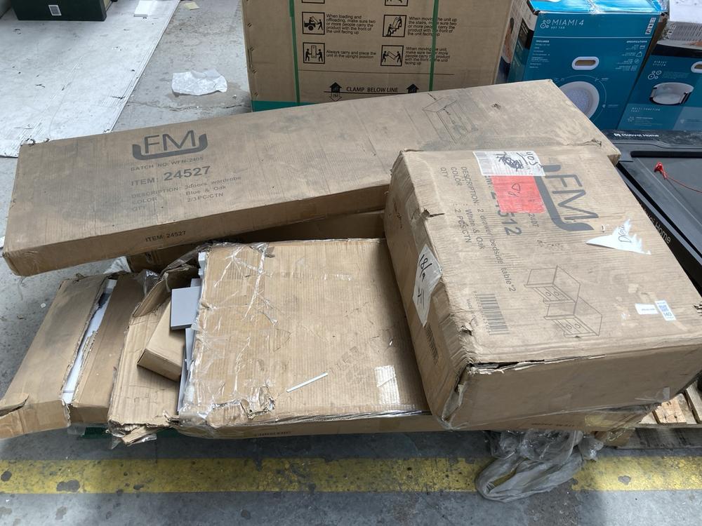 PALLET OF PARTIAL HOME FURNISHINGS TO INCLUDE FM 2