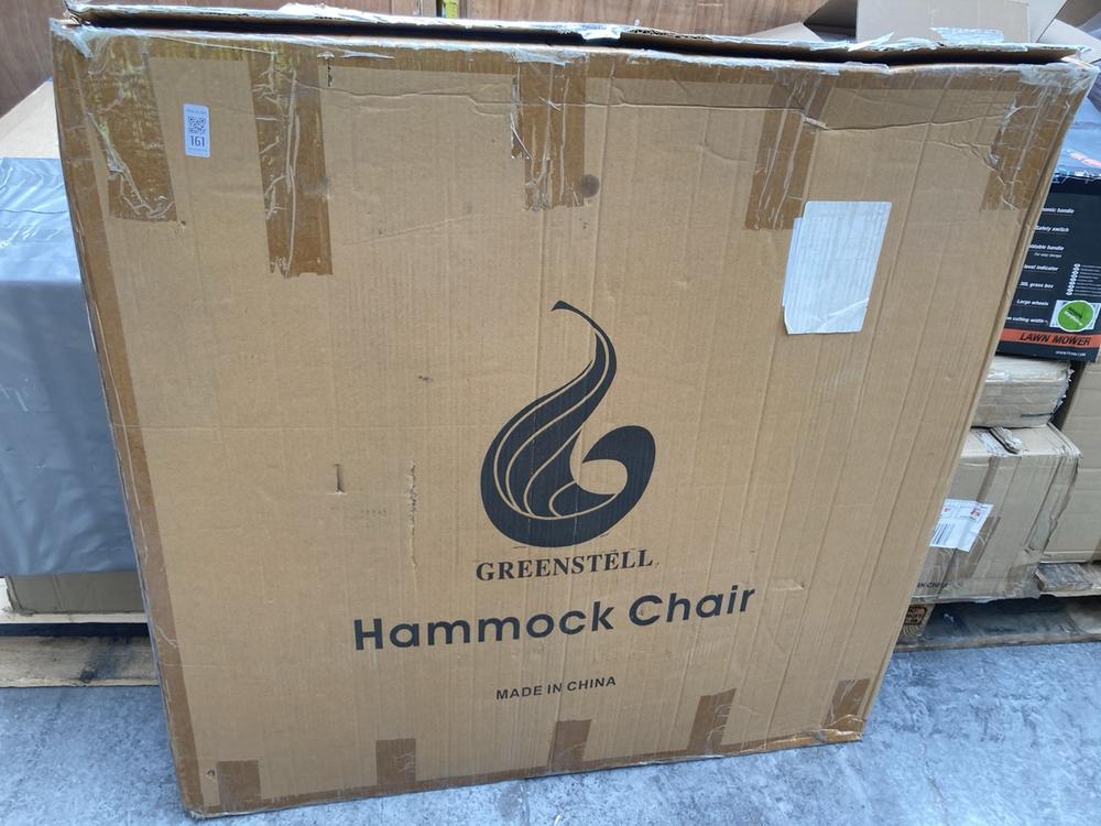 GREENSTEEL HAMMOCK CHAIR: LOCATION - B5