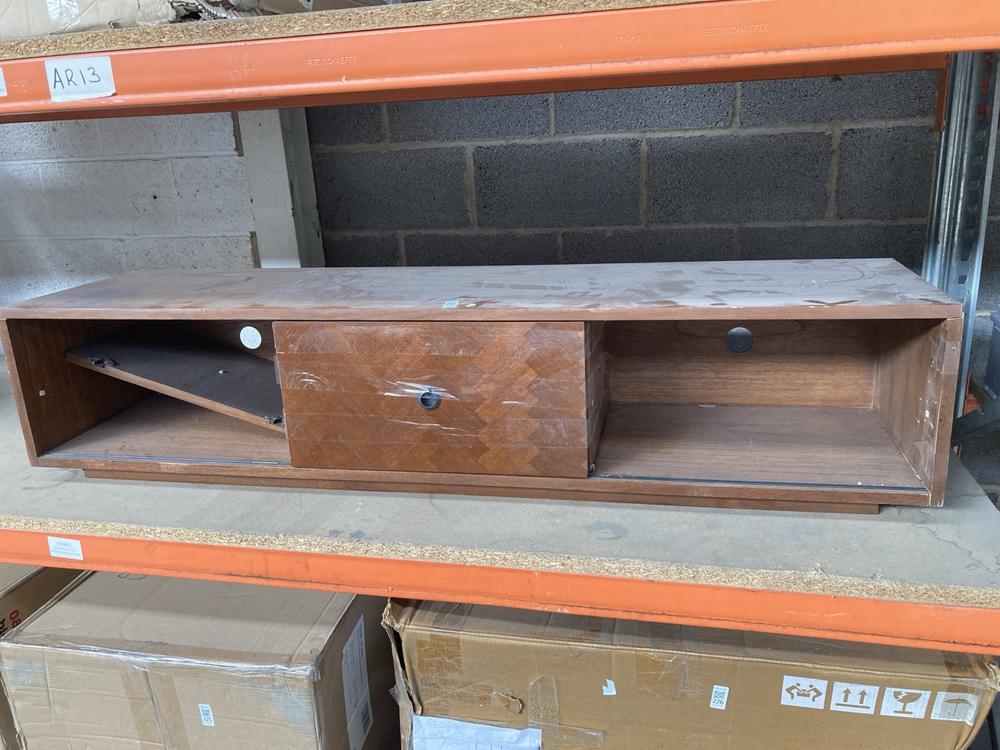FISHE & LILLY WALNUT TV UNIT: LOCATION - AR13