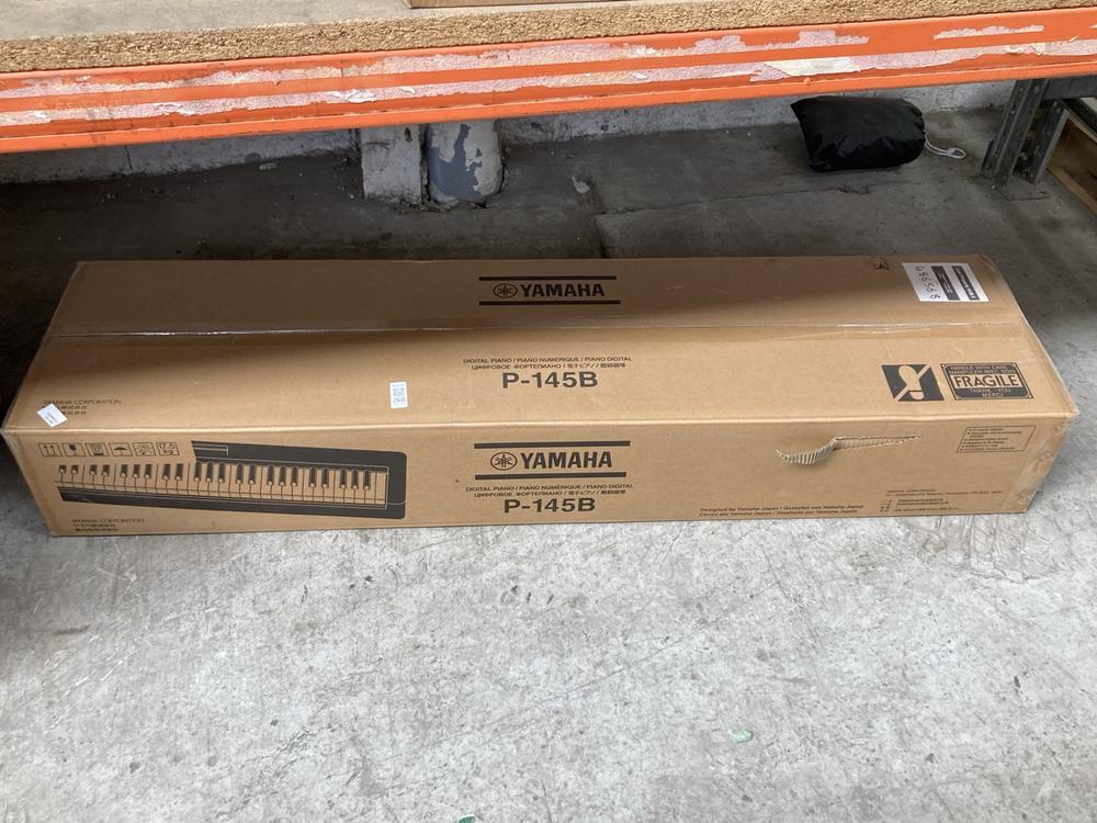 YAMAHA P-145B DIGITAL PIANO - ORIGINAL RRP £400: L