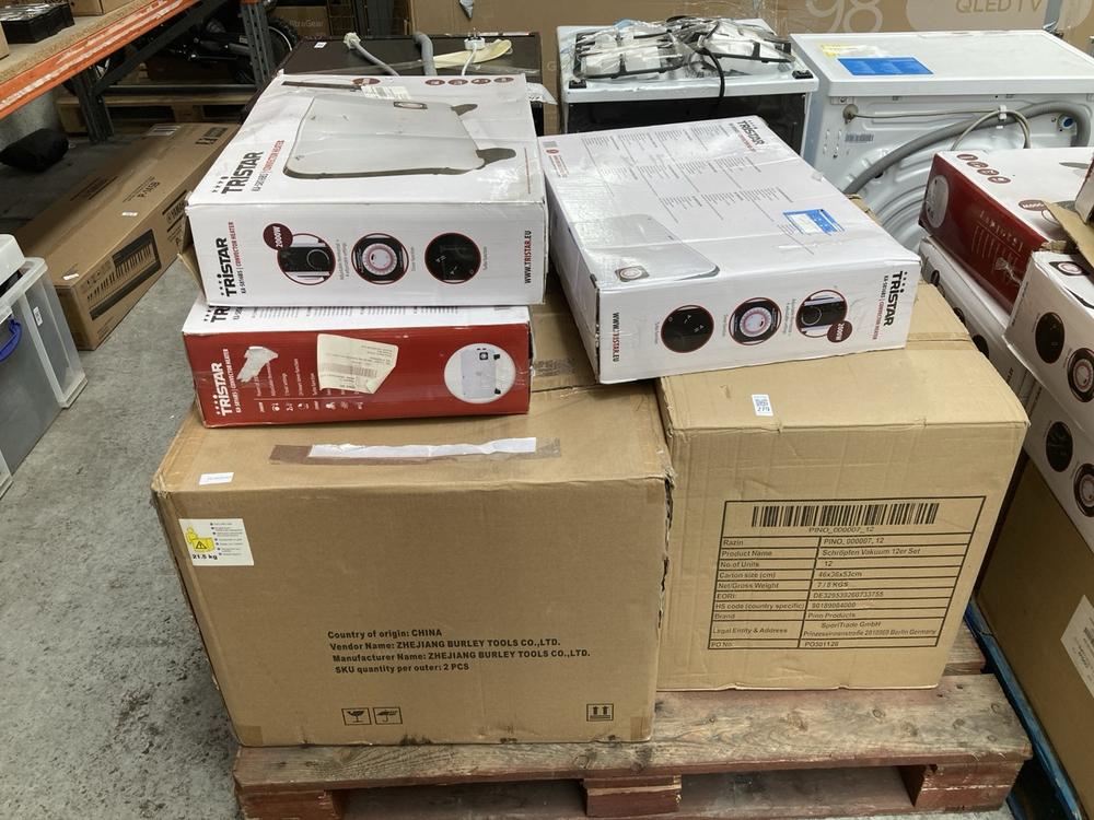 PALLET OF ASSORTED ITEMS TO INCLUDE TRISTAR KA-581