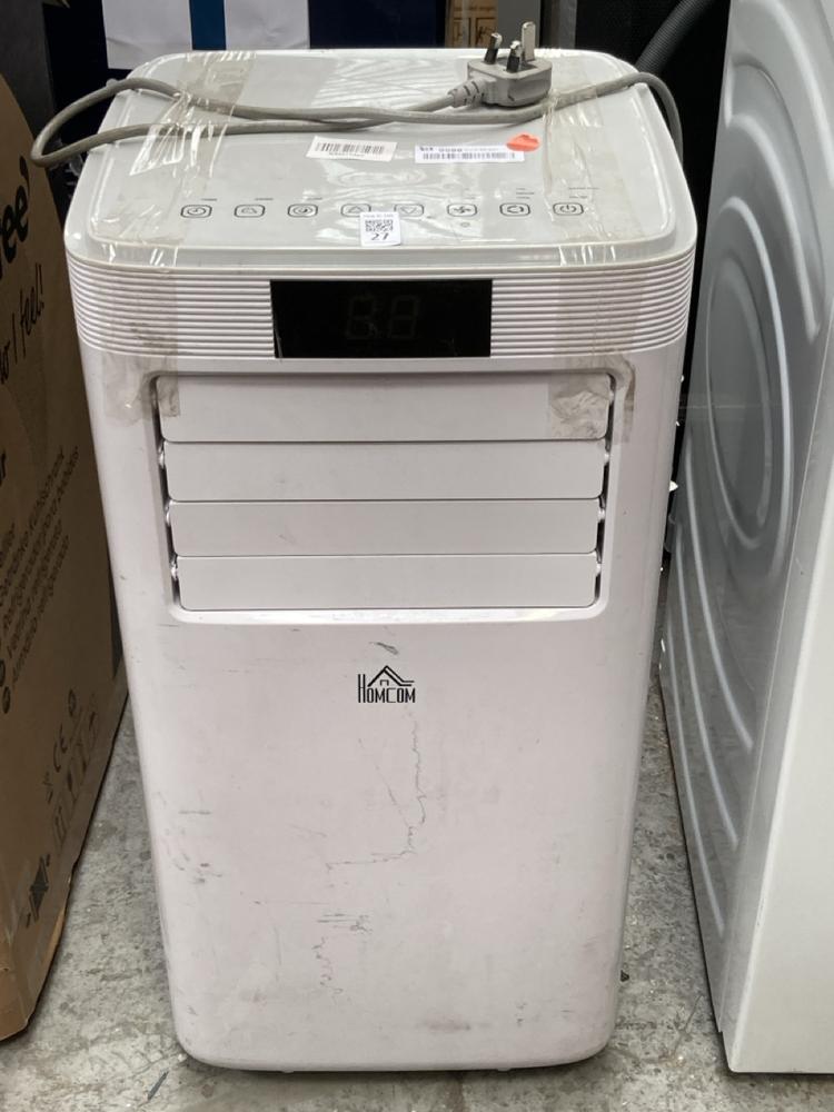 HOMCOM PORTABLE AIR CONDITIONER IN WHITE: LOCATION