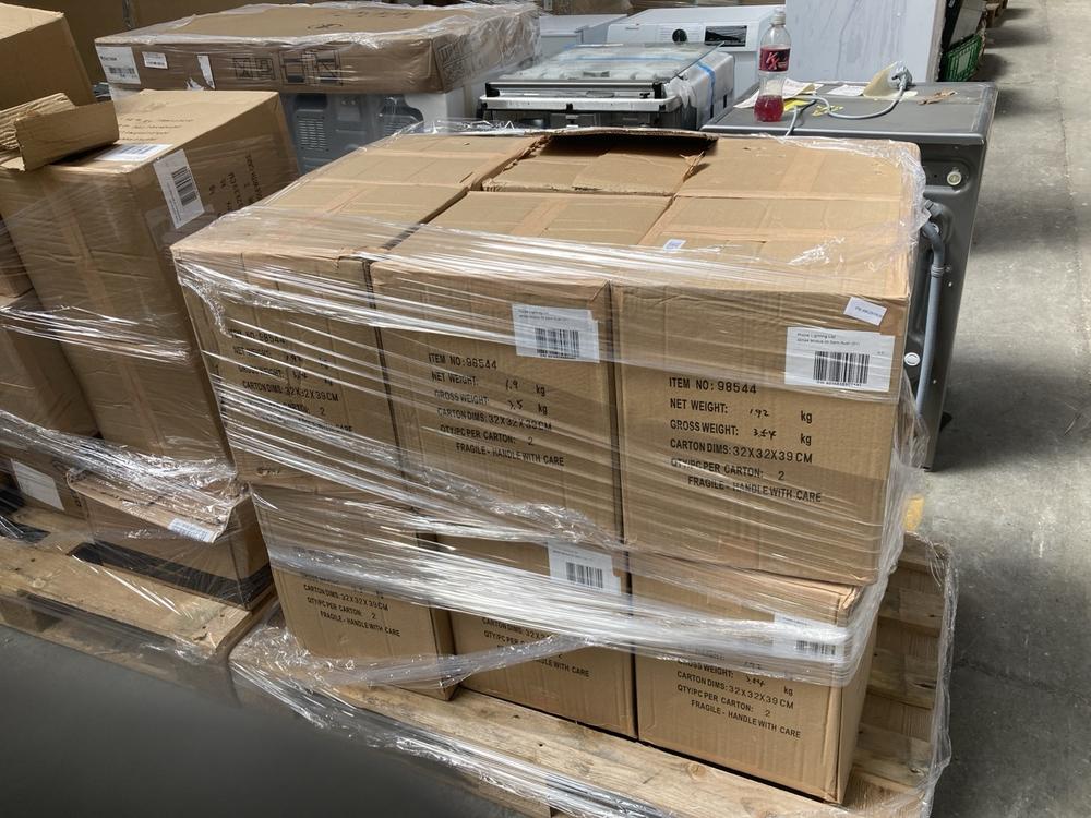 PALLET OF HARBOUR STUDIO MODUS 3 LIGHT SEMI FLUSH 