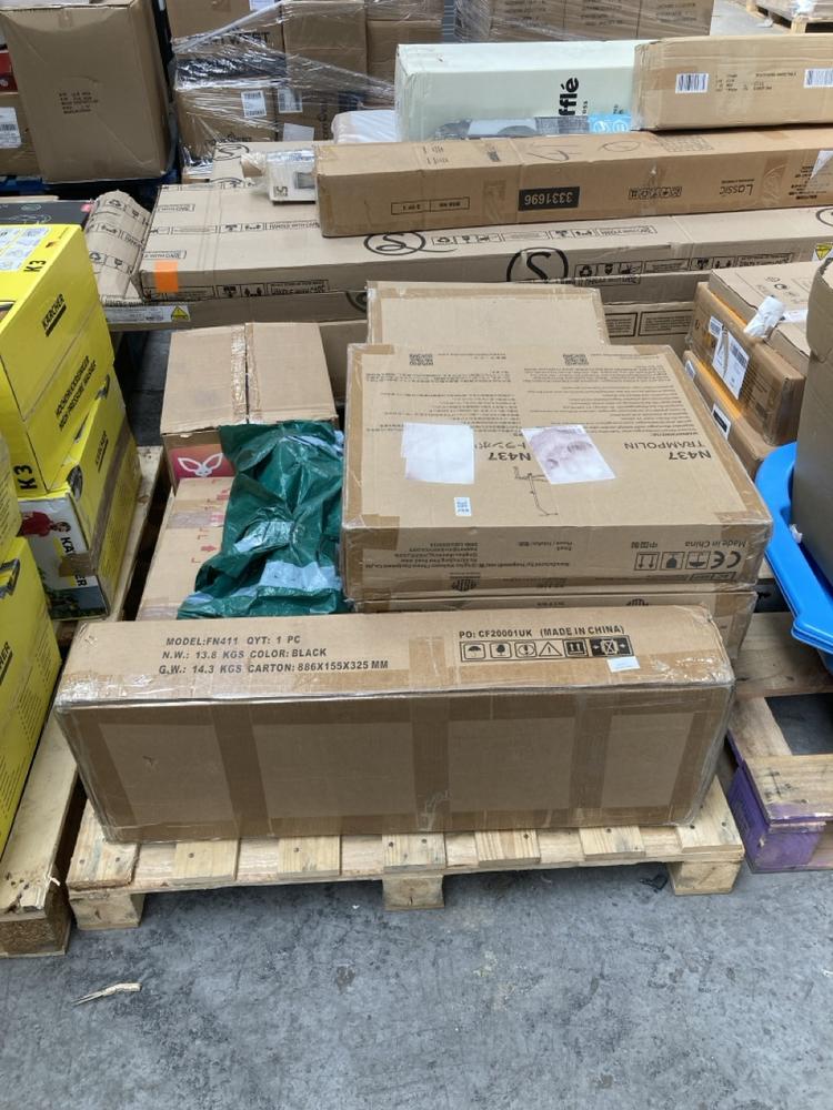 PALLET OF ASSORTED ITEMS TO INCLUDE BONTEC TV TROL