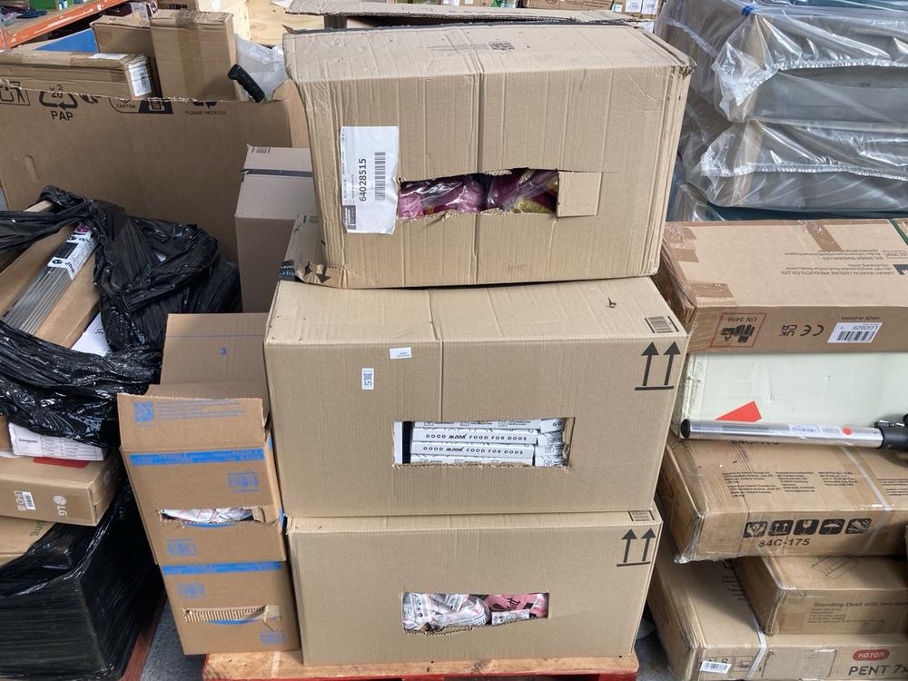 PALLET OF ASSORTED PET ITEMS TO INCLUDE QTY OF POO