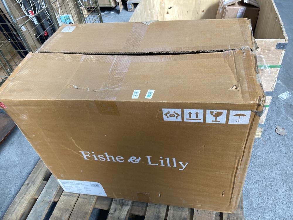 FISHE & LILLY SCANDINAVIAN OSLO CHEST OF 3 DRAWERS