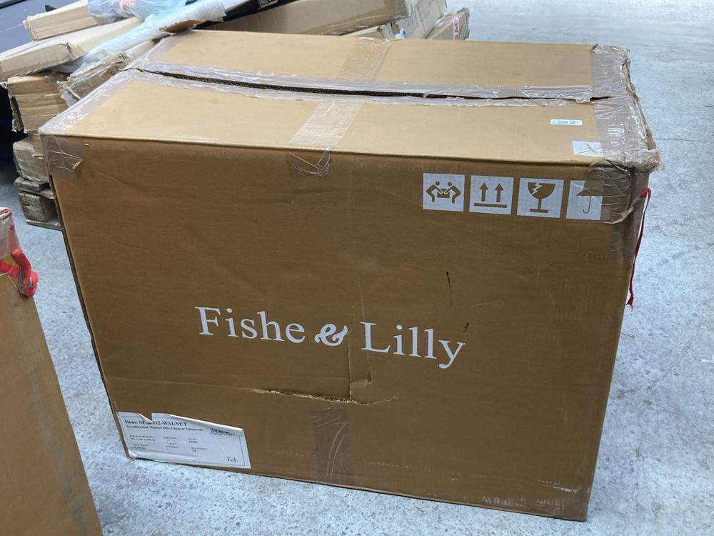 FISHE & LILLY SCANDINAVIAN OSLO CHEST OF 3 DRAWERS