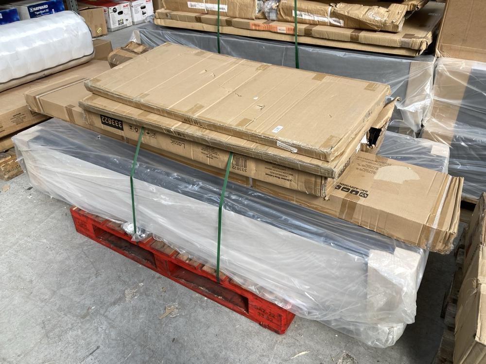PALLET OF ASSORTED INCOMPLETE HOME FURNISHINGS TO 