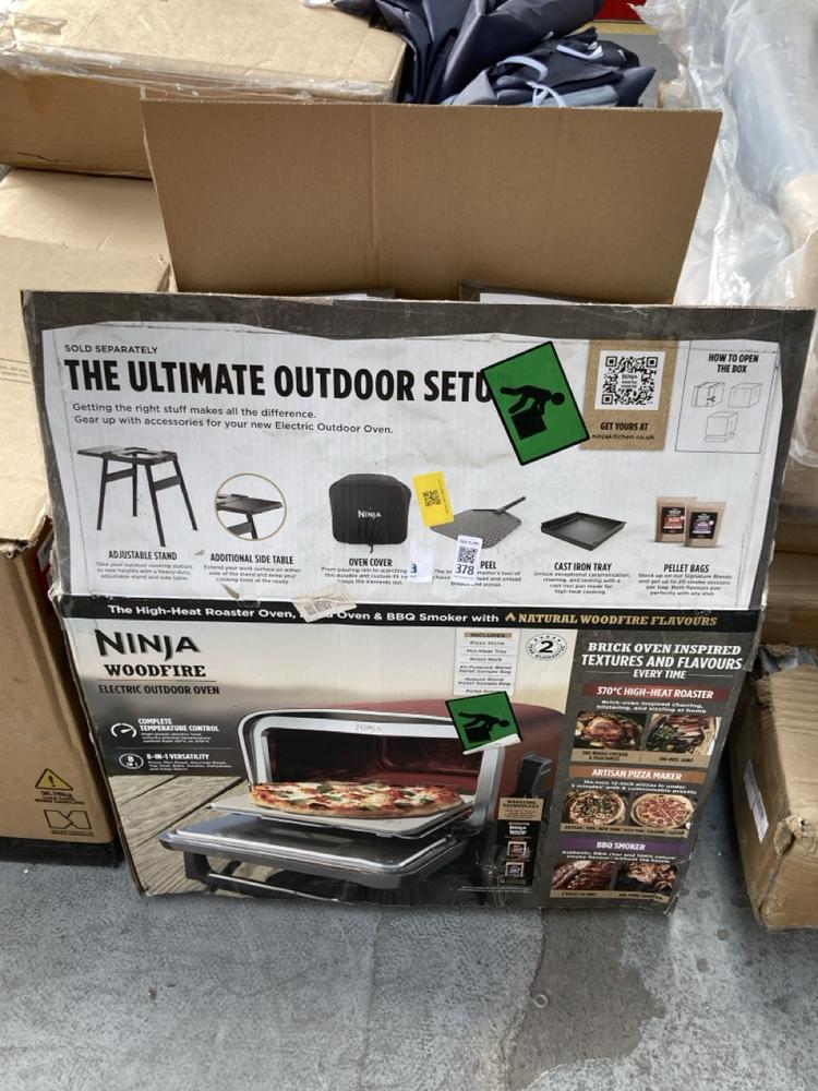 NINJA WOODFIRE ELECTRIC OUTDOOR OVEN - ORIGINAL RR