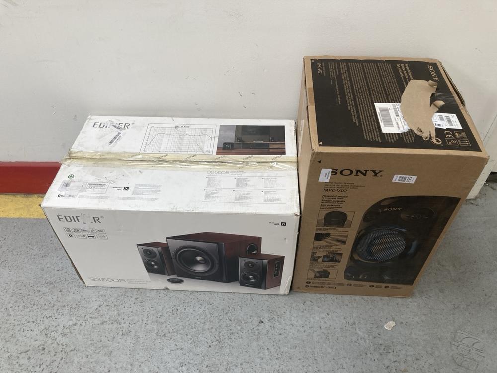 SONY HOME AUDIO SYSTEM: MODEL MHC-V02 TO INCLUDE E