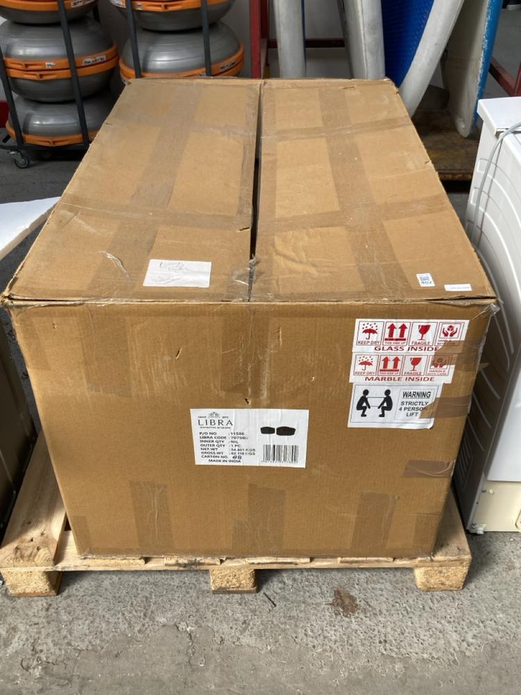 (COLLECTION ONLY) LIBRA INTERIORS 707080 SET OF 2 