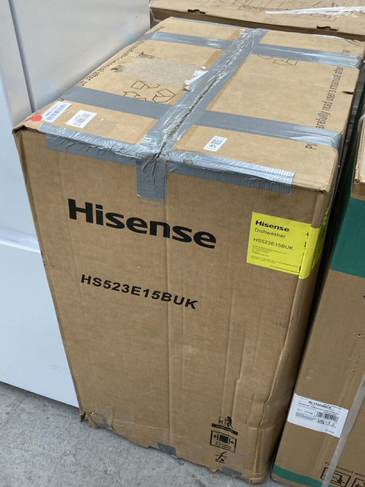 HISENSE DISHWASHER: MODEL HS523E15BUK - ORIGINAL R
