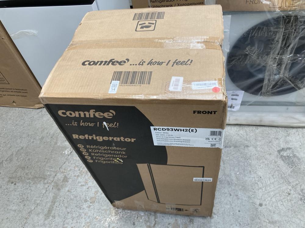 COMFEE UNDERCOUNTER REFRIGERATOR: MODEL RCD93WH2 -