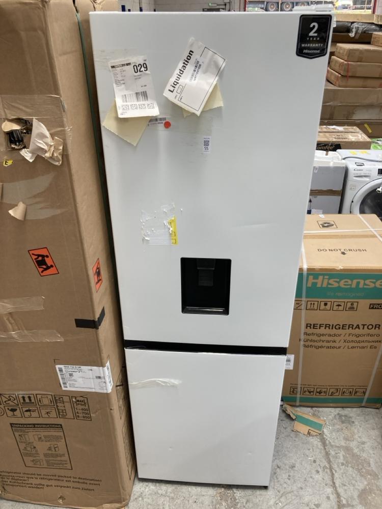 HISENSE FRIDGE FREEZER: MODEL RB390N4WWE - ORIGINA