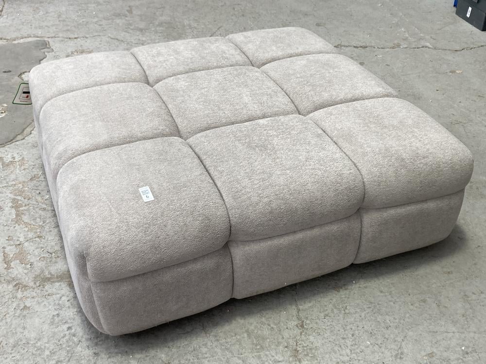 DREAMS LARGE FOOTSTOOL IN GREY: LOCATION - B1