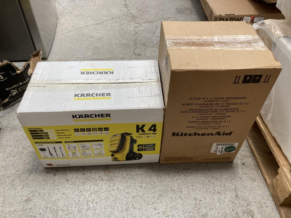 KITCHEN AID 3.1L FOOD PROCESSOR TO INCLUDE KARCHER