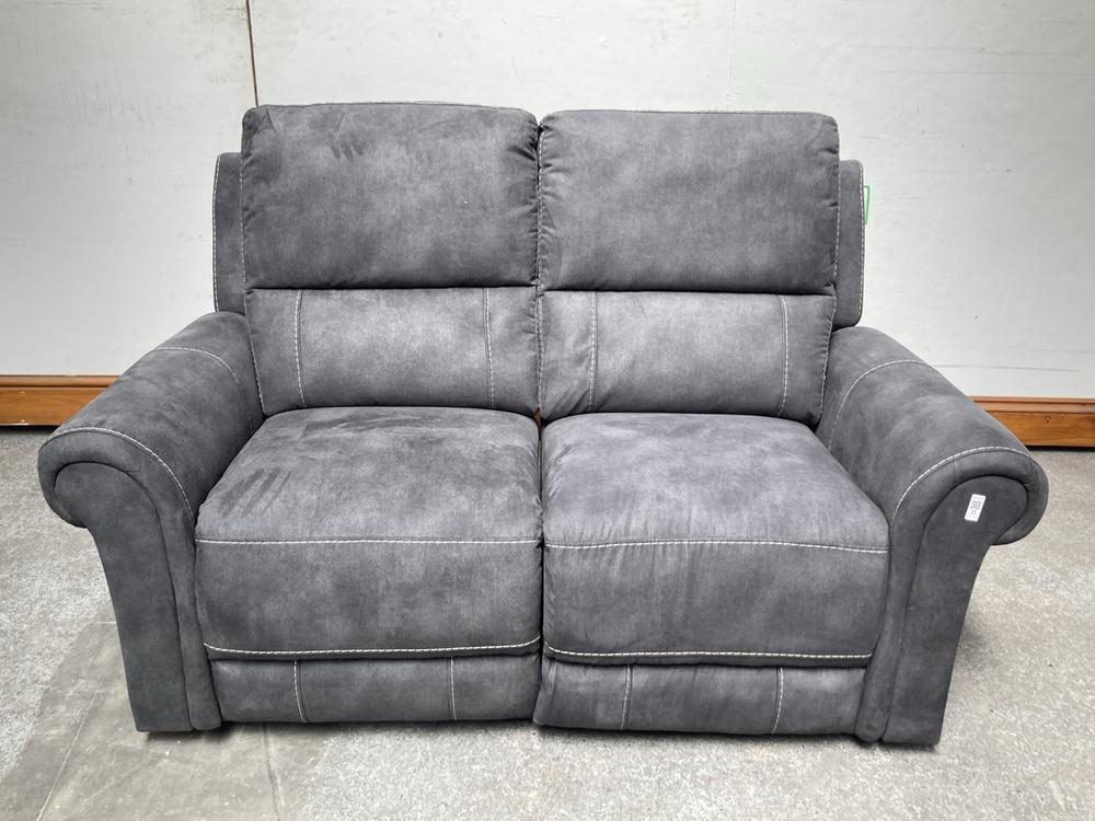 OAK FURNITURELAND COLORADO 2 SEATER SOFA IN MILLER