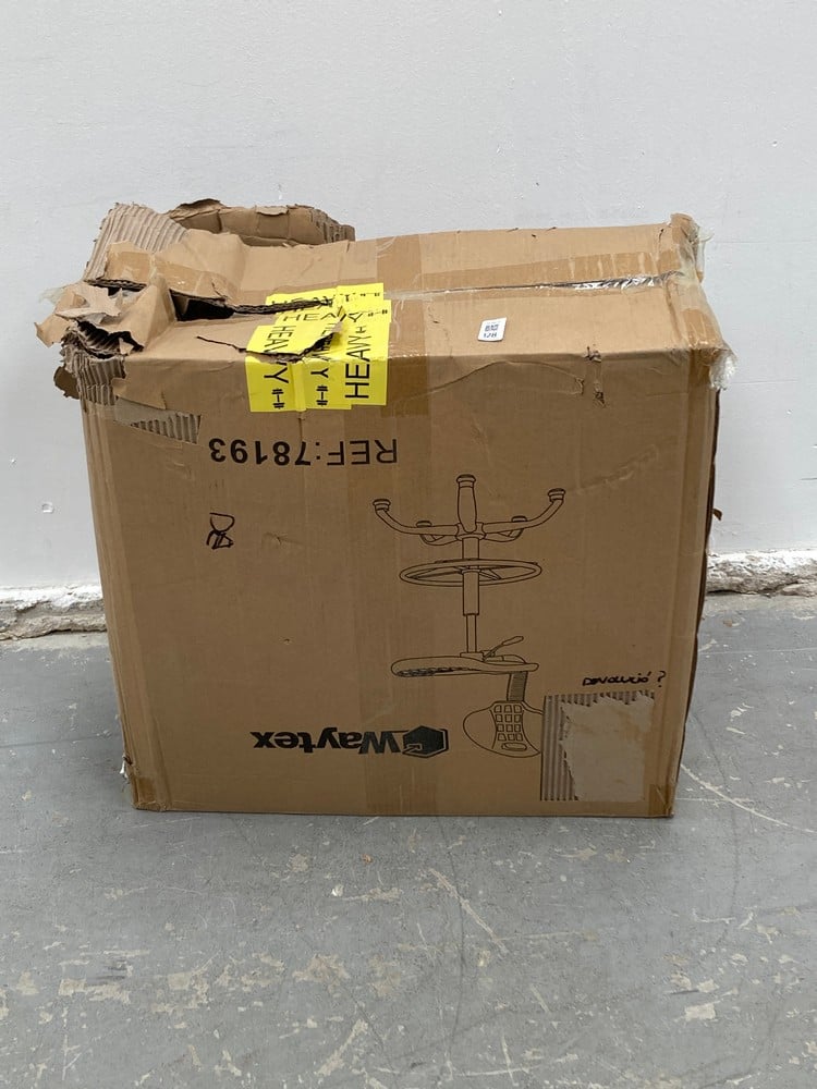 WAYTEX ATIK HIGH WORK CHAIR: ERGONOMIC SEAT AND BA