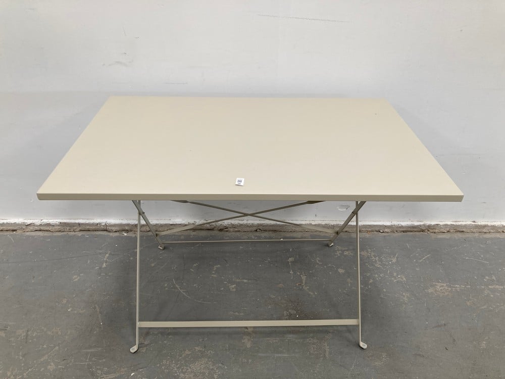 SWEEK SET FOLDABLE STEEL BISTRO GARDEN TABLE