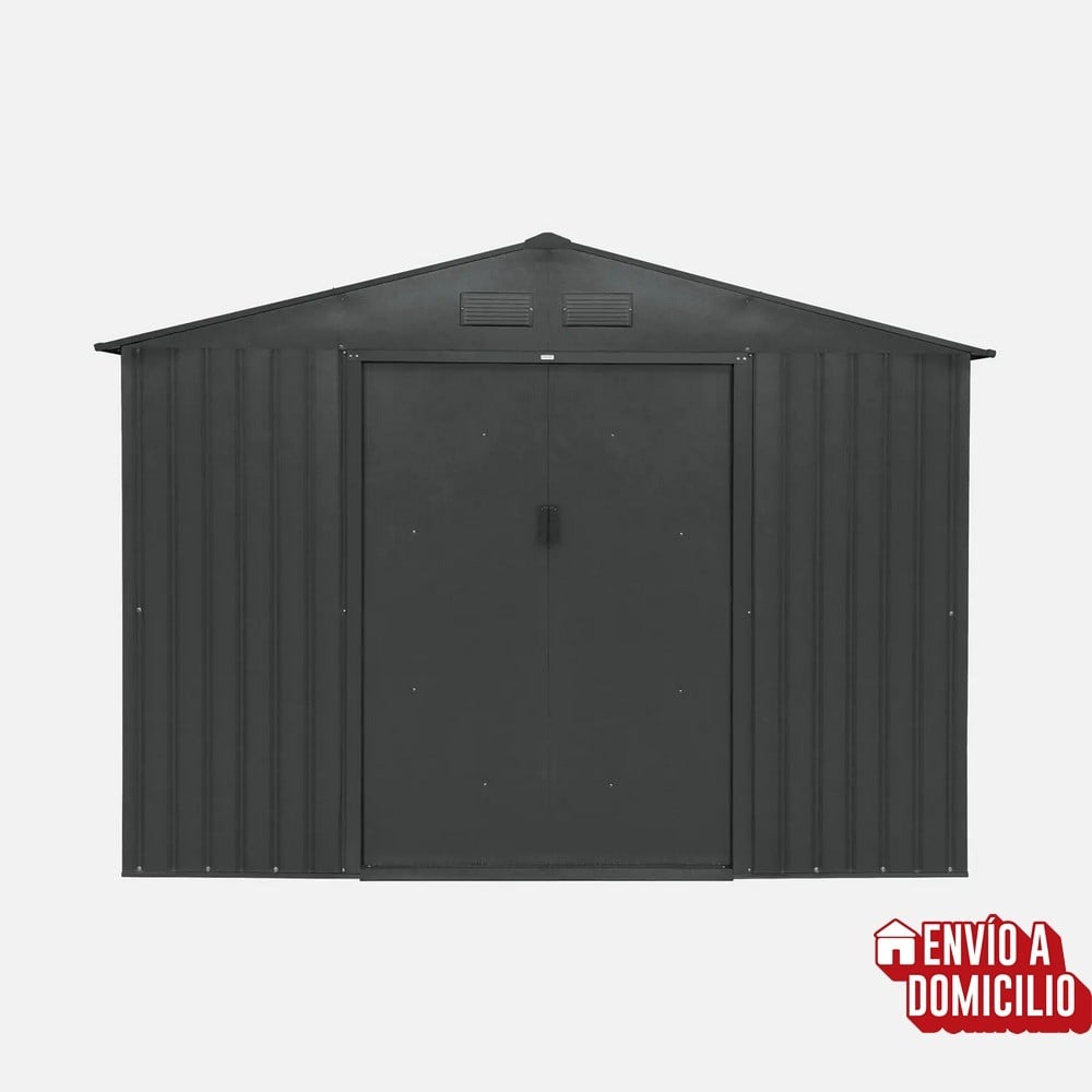 SWEEK METAL GARDEN SHED, 5.39 M²