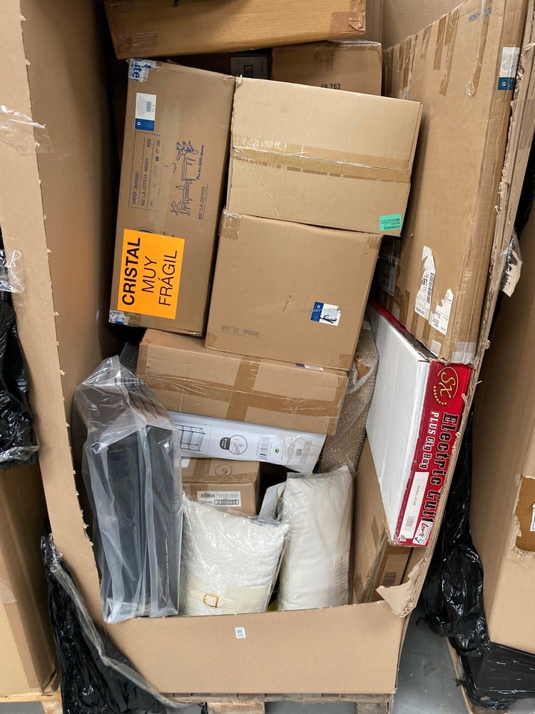 PALLET CONTAINING A VARIETY OF ITEMS, INCLUDING CO