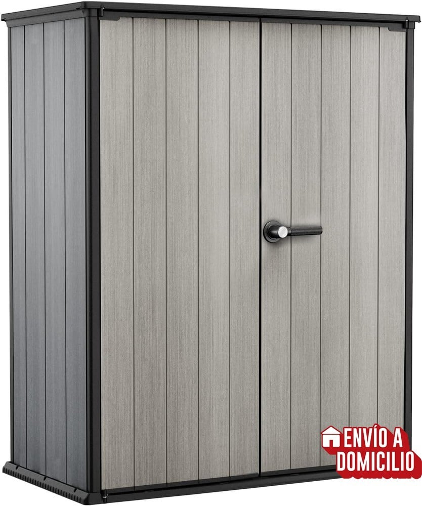 KETER HIGH STORE PLUS- OUTDOOR GARDEN SHED, 1400L,