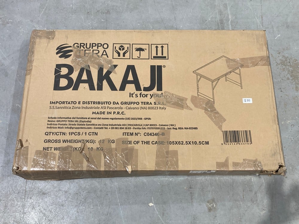 BAKAJI SET OF 3 MULTIFUNCTIONAL FOLDING OUTDOOR TA