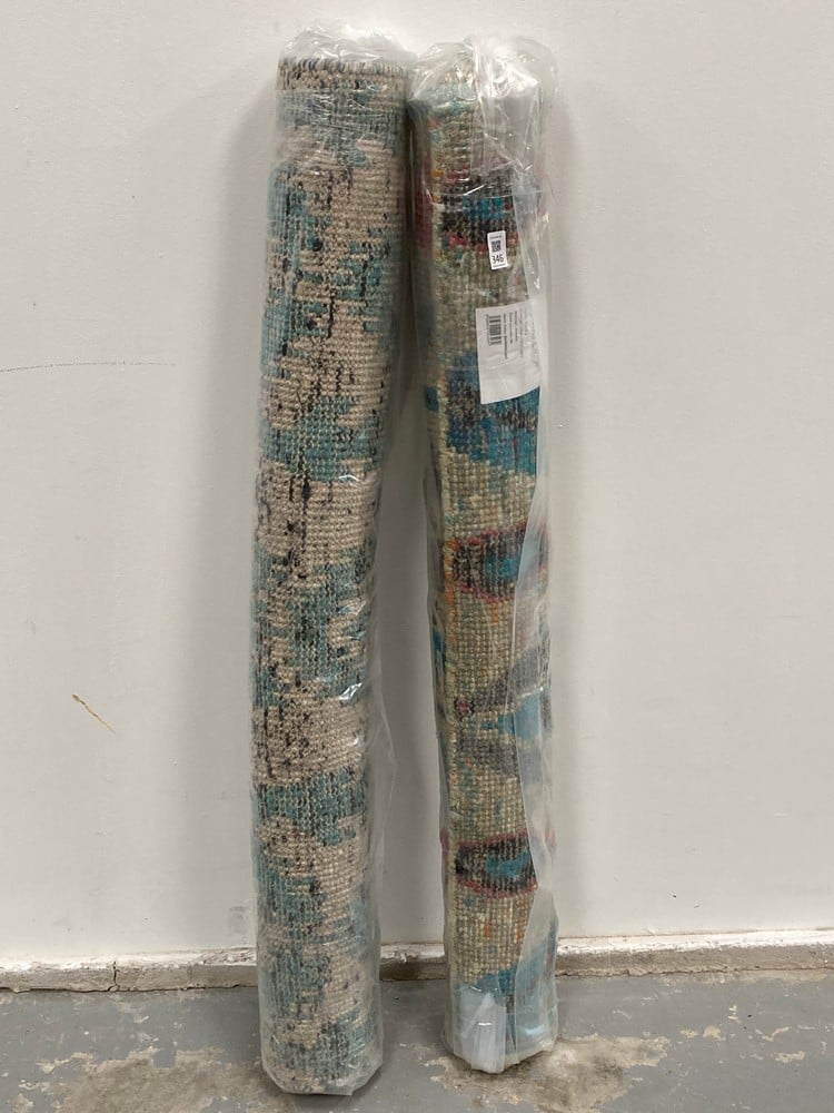 2 X A RANGE OF RUGS INCLUDING THE IKAT H-9 (120X18