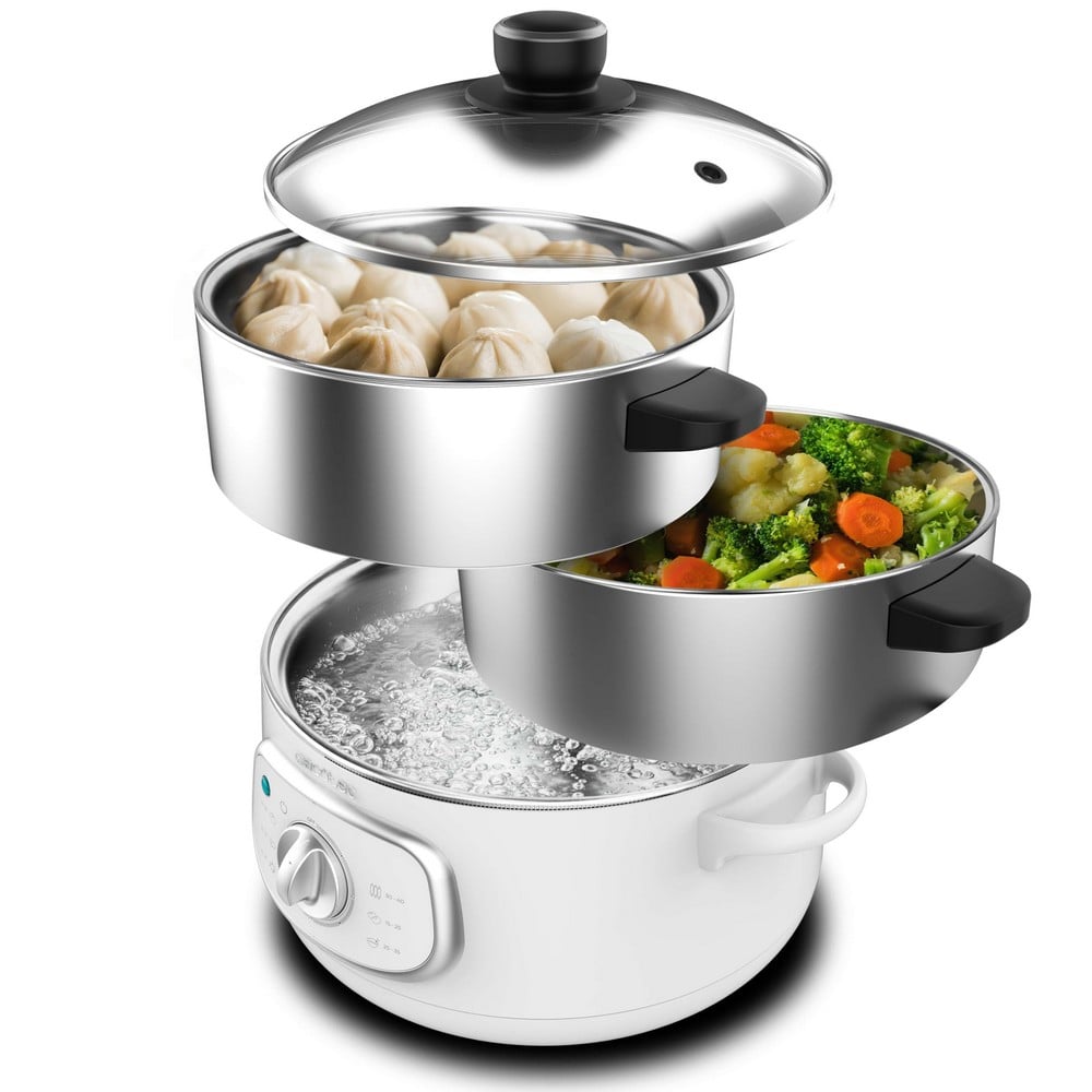 CECOTEC VAPOVITA 10L STEELPOT WHITE ELECTRIC STEAM