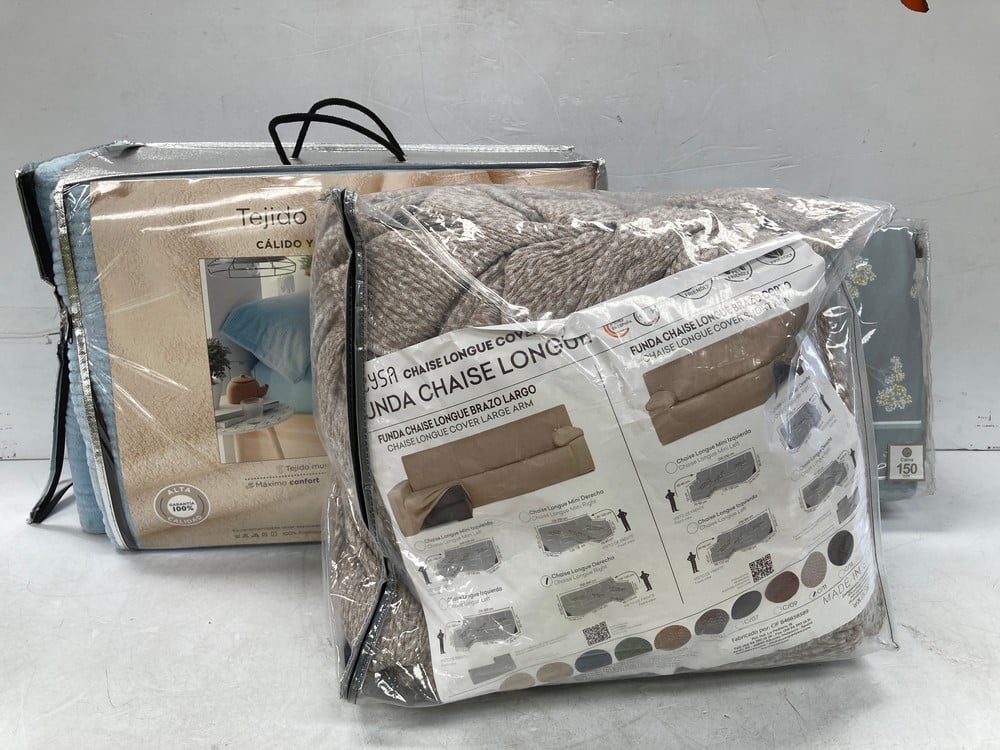 3 X HOMEWARE ITEMS INCLUDING A WHITE BURRITO | VEL