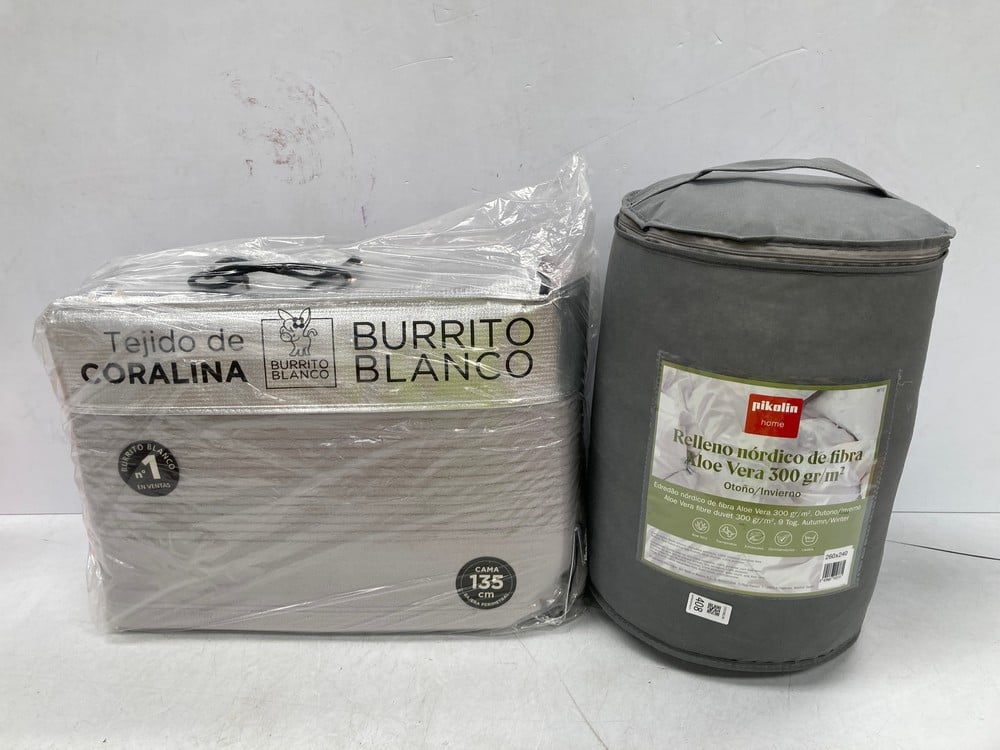 2 X BEDDING ITEMS INCLUDING PIKOLIN HOME - AUTUMN-
