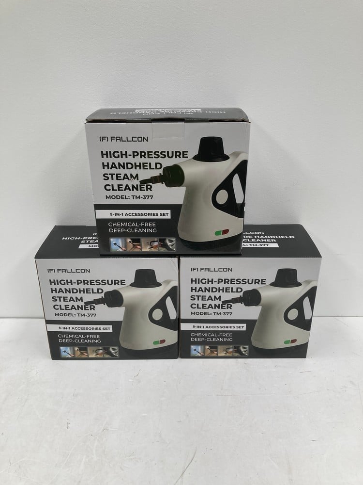 3 X 1050W HOME CLEANING STEAM CLEANER – POWERFUL H