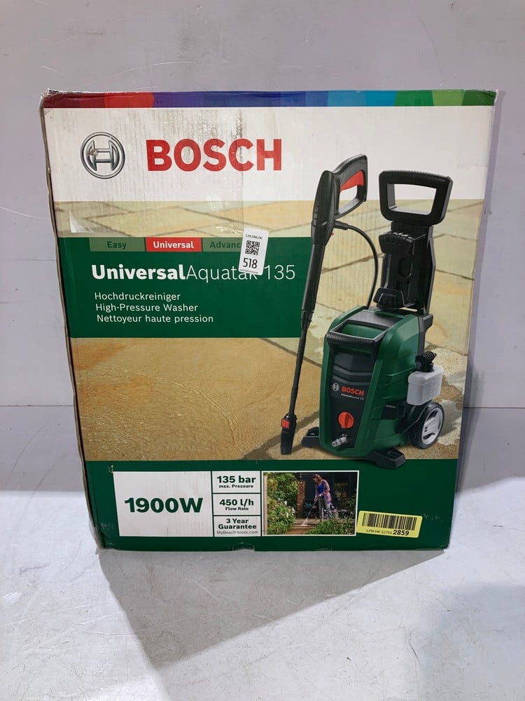 BOSCH UNIVERSALAQUATAK 135 HIGH-PRESSURE WASHER (1