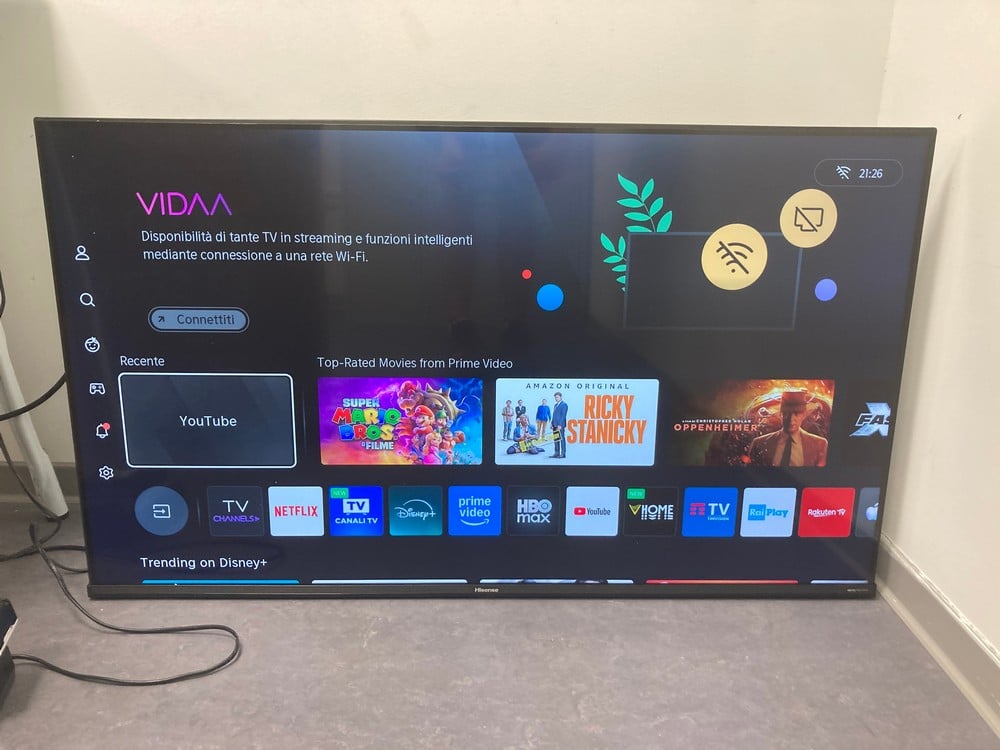 HISENSE 43" 43E77KQ QLED 4K E7 SERIES (DIRTY)