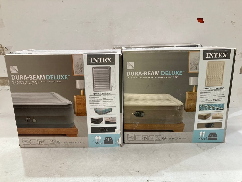 4 X INTEX MATTRESSES, INCLUDING THE INTEX 64418 CO