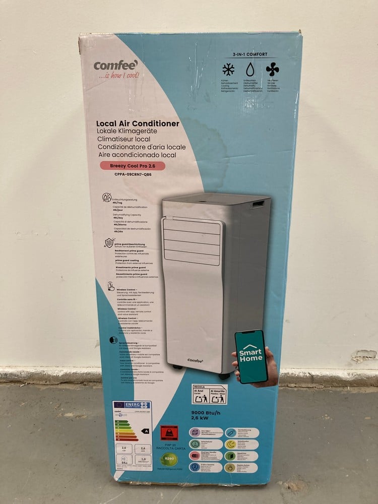 COMFEE BREEZY COOL PRO 2.6 PORTABLE AIR CONDITIONE