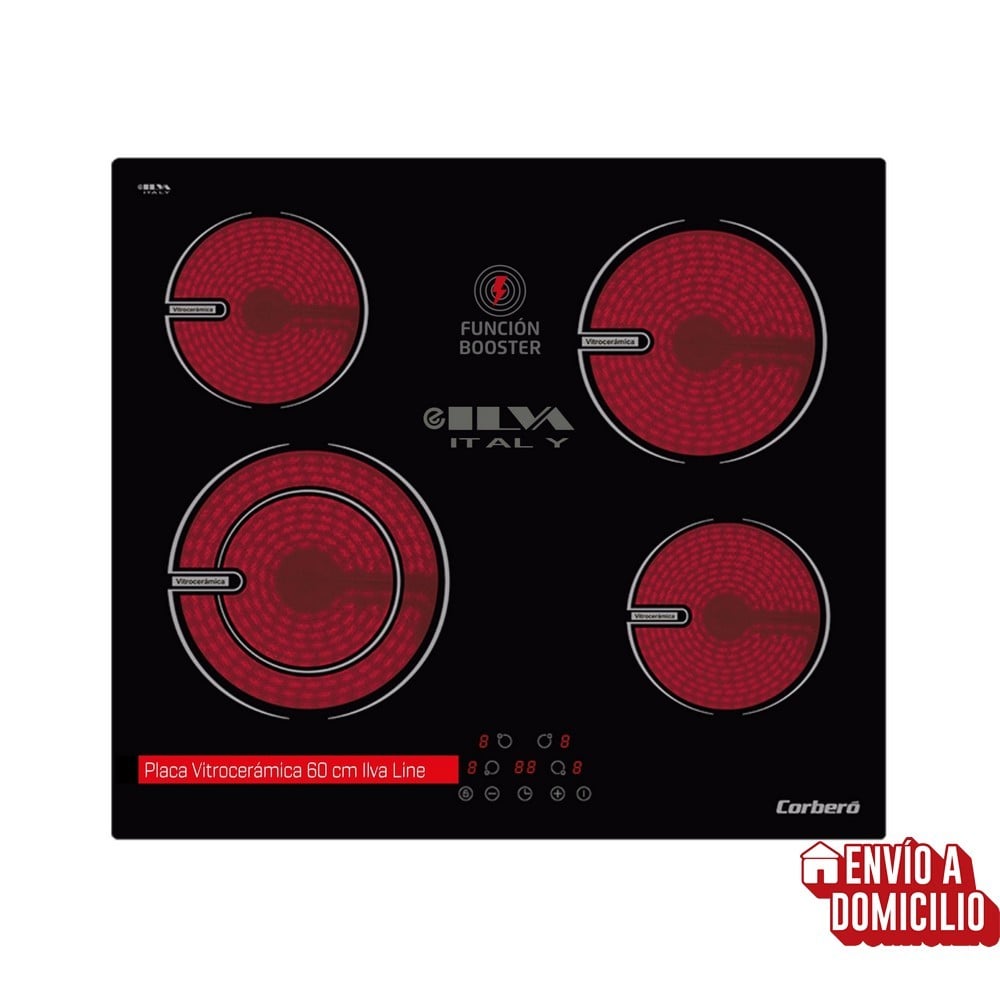 CORBERÓ - CERAMIC HOB | CCVG8422 | 60 CM | 4 COOKI